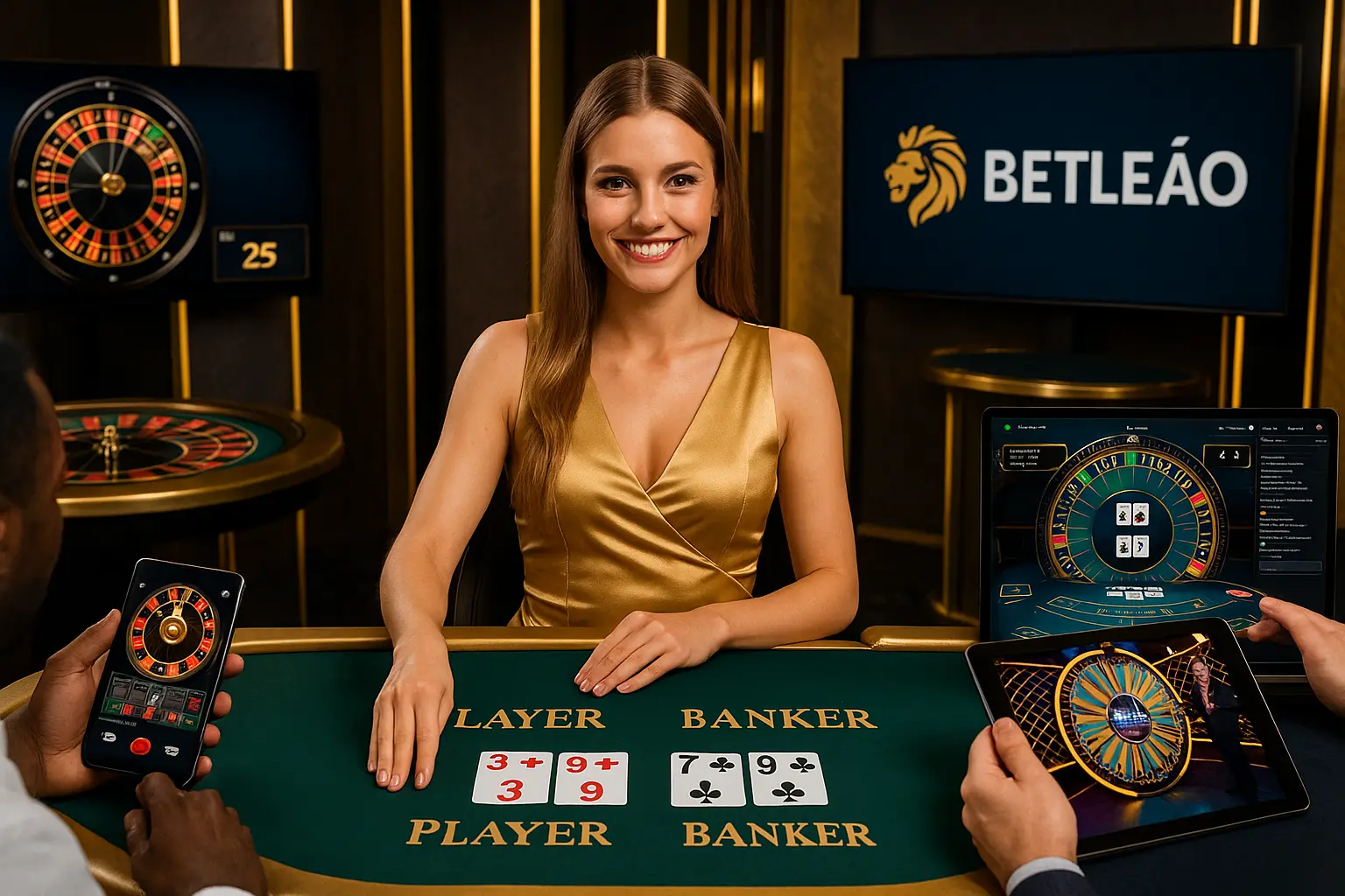 O BETLEAO Live Casino lança promoções regularmente