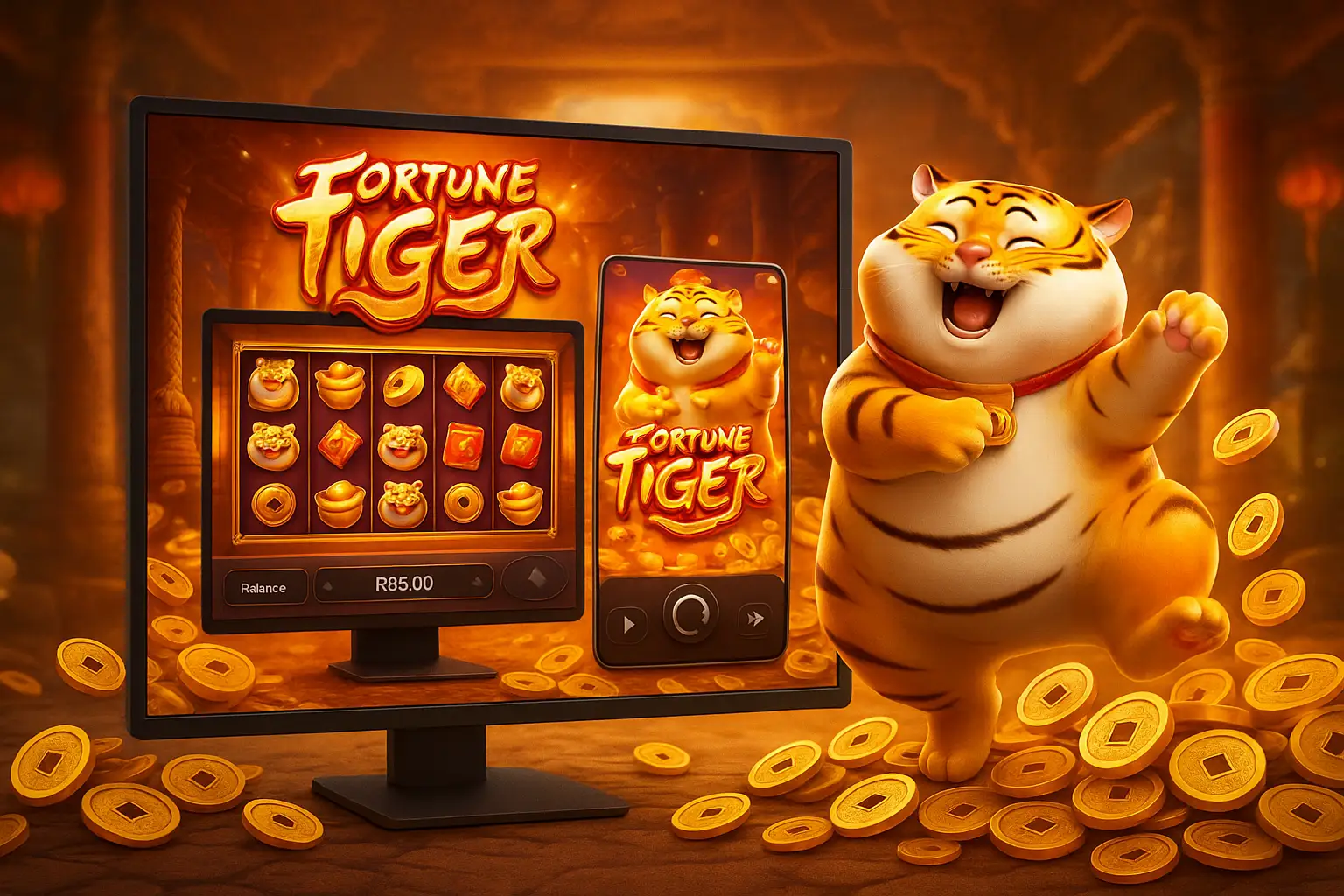 Fortune Tiger é um jogo imperdível no BETLEAO Casino