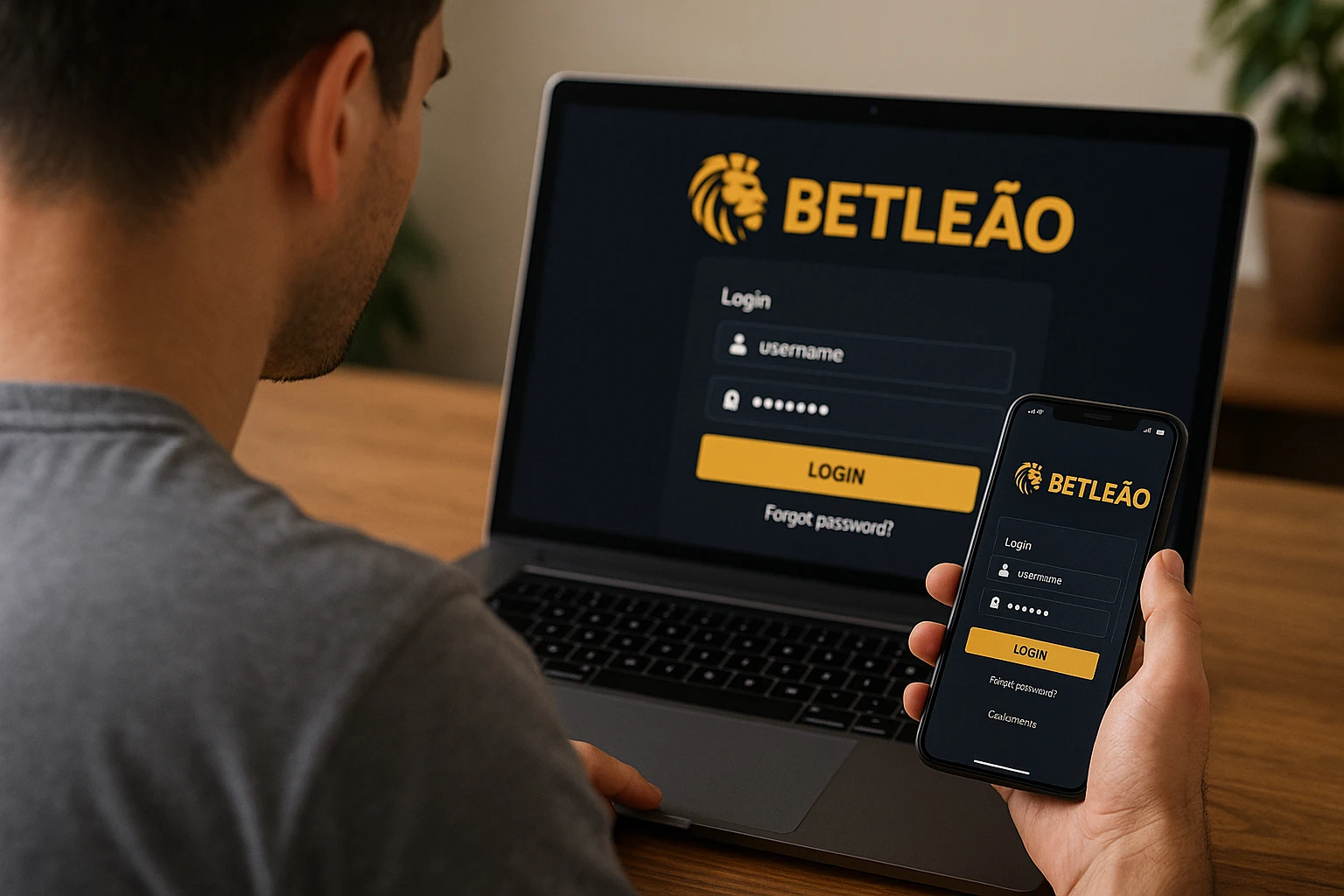 Não Perca tempo, o rRgistro na site BETLEAO